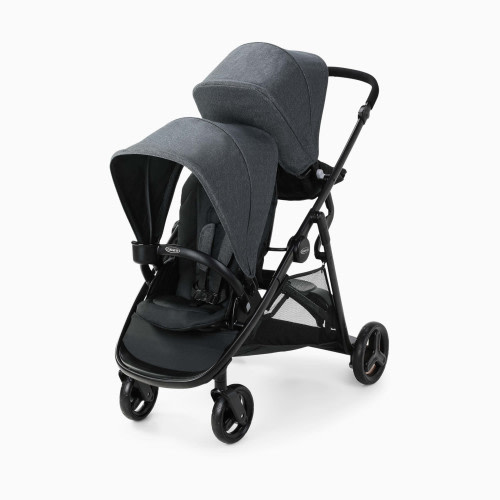 Graco Ready2Grow 2.0 Double Stroller and SnugRide Lite LX Infant Car Seat Twin Bundle