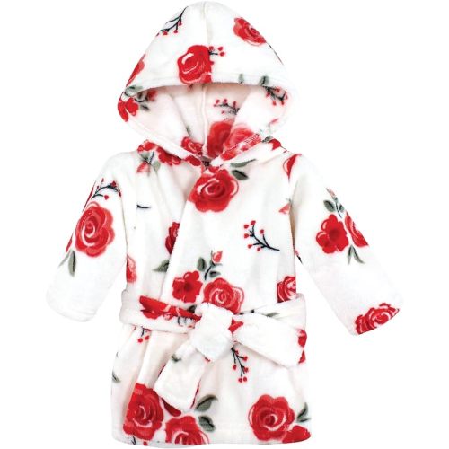 Hudson Baby Unisex Baby Plush Animal Face Bathrobe