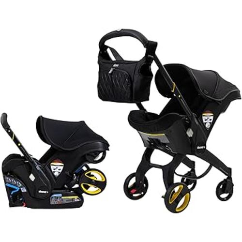 Doona Car Seat & Stroller, Midnight Edition - All-in-One Travel System