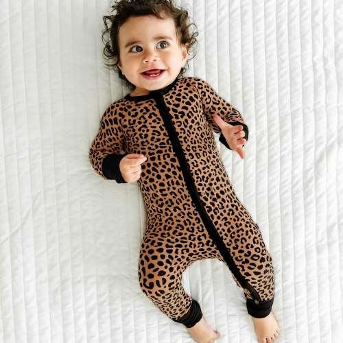 Classic Leopard Zippy - Little Sleepies