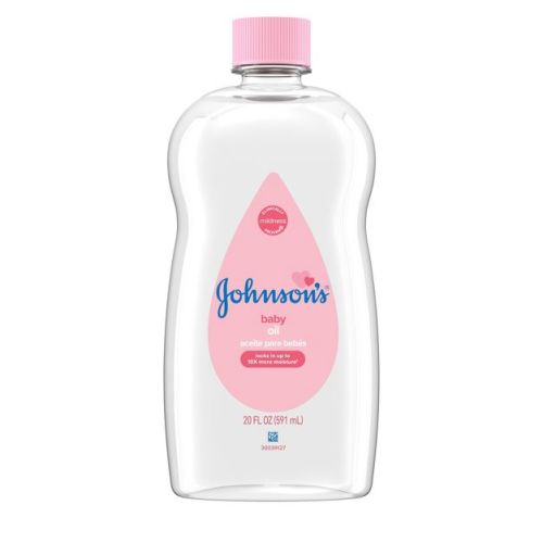 Johnson's Baby Body Pure Mineral Oil, Gentle & Soothing Massage Oil for Dry Skin - Original Scent - 20oz