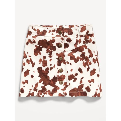 Button-Front Faux-Suede Skirt for Toddler Girls | Old Navy