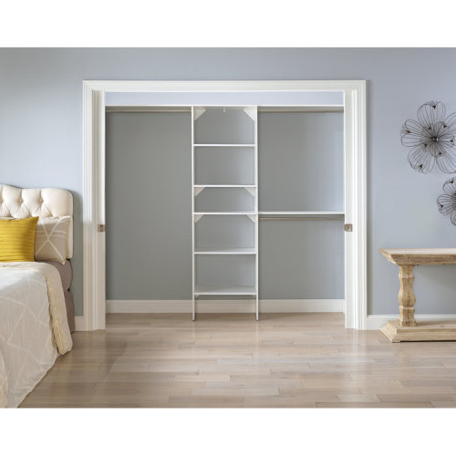 ClosetMaid SuiteSymphony 84" W - 120" W Closet System Kit with Top Shelves