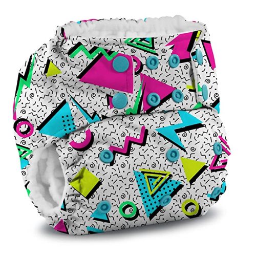 Kanga Care Rumparooz Reusable One Size Cloth Pocket Diaper (6-40+ lbs) - Radical - One Size (Pack of 1)