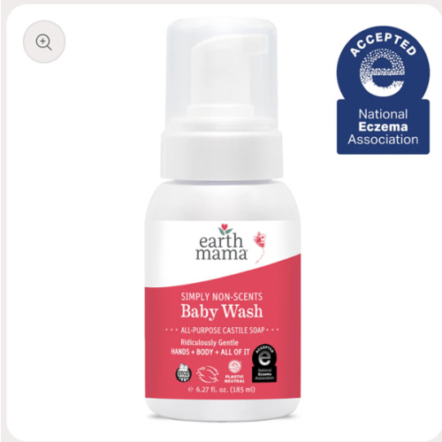 Simply Non-Scents Castile Baby Wash - Unscented Soap