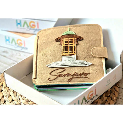 Platnena knjiga sa simbolima Sarajeva