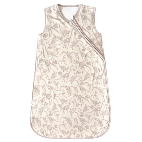 Copper Pearl Sleep Sack: Warm and Cozy Baby Bag in a Variety of Trendy Designs, Safe Alternative to Blankets, Sleeveless Baby Sleep Sack Swaddle Sizes Newborn to 24 Months - Jurassic Park Fossils