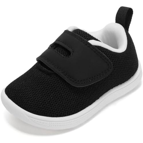 Baby Boy Girl Wide Toe Box Shoes Toddler Barefoot Shoe Non-Slip First Walking Infant Sneakers 6 9 12 18 24 Month