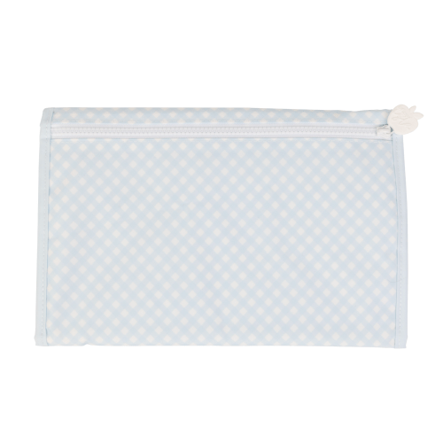 The Changing Pad- Blue Gingham