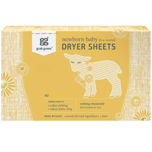 Newborn Baby Dryer Sheets - Chamomile