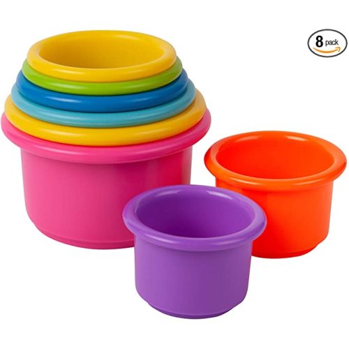 The First Years Stack Up Cup Toys - 9 Piece Set