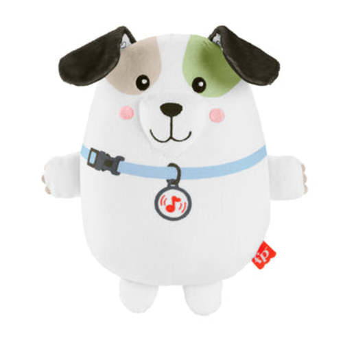 Fisher Price Calming Vibes Puppy Soother Portable Sound Machine Plush Toy For Newborns