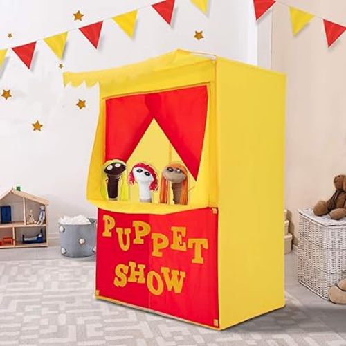 Alvantor® Puppet Show Theater & Lemonade Stand 2 in 1 Kids Tent Portable