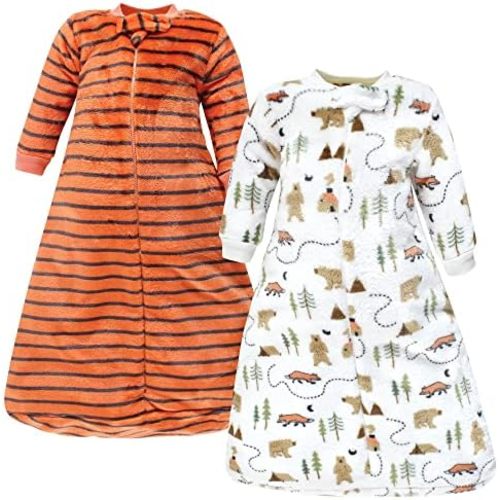 Hudson Baby Unisex Baby Plush Long-Sleeve Sleeping Bag, Sack, Blanket