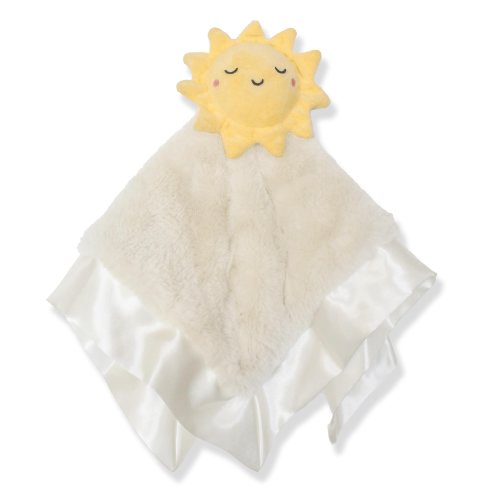 Sunshine Baby Lovey Security Blanket - Soft Plush Comforter, Gender Neutral Baby Shower Gift