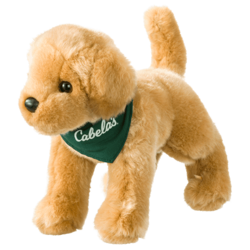 Cabela's Golden Retriever with Logo Plush Stuffed Toy