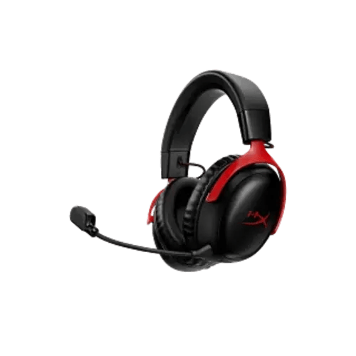 HyperX Cloud III Wireless - Gaming Headset - Black-Red