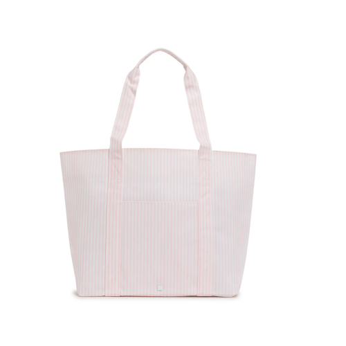 TRVL Design - X-Large Jumbo Tote - Pimlico Stripe Pink - Sweet E's Children's Boutique