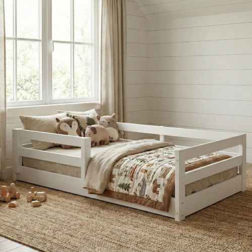 Ebern Designs Montessori Toddler Floor Bed
