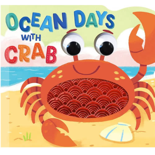 Ocean Days with Crab - Touch and Feel Board Book - Sensory Board Book