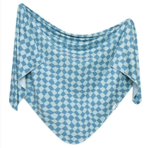 Knit Swaddle Blanket - Miles