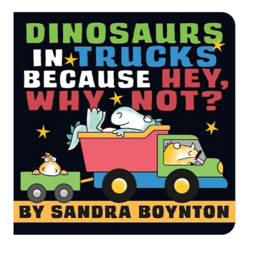 Dinosaurs in Trucks Because Hey, Why Not?