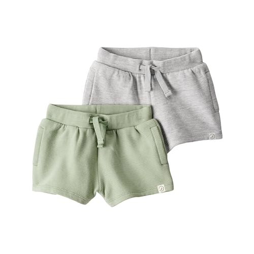 little planet by carter's Baby 2-Pack Shorts Made with Organic Cotton