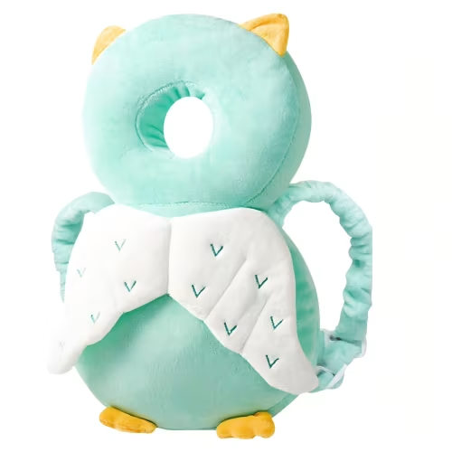 Safety Pillow Backpack for Crawling & Walking - Owl