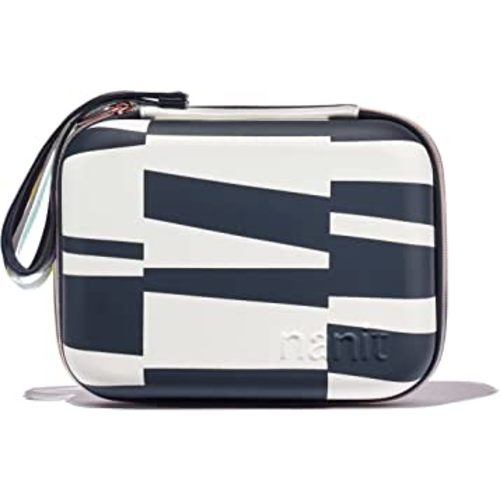 Nanit Travel Case – Protective Hard Shell Carrying Case for Nanit Pro Baby Monitor and Multi-Stand Travel Accessory, Abstract Stripe
