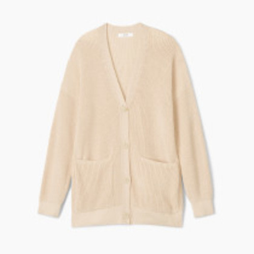 Storq Cuddle Up Cardigan - Natural, 3 X/4 X