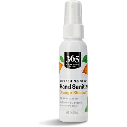 365 by Whole Foods Market, Hand Sanitizer Spray Orange Blossom, 2 fl oz