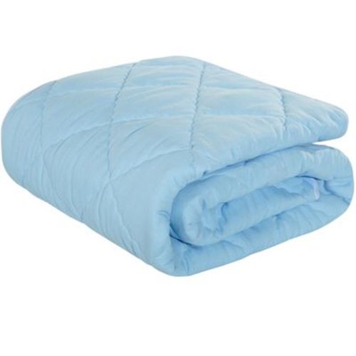 Down Alternative Toddler Comforter, Lightweight and Warm Baby Crib Comforter, 39x47 Inches, Aqua Blue - NTBAY