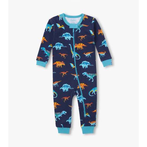 Baby Boys Colourful Dinos Cotton Sleeper