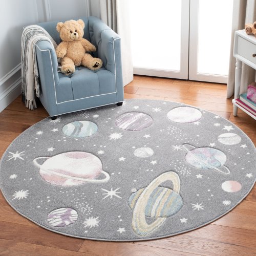 SAFAVIEH Carousel Kids Selvinaz Solar System Rug