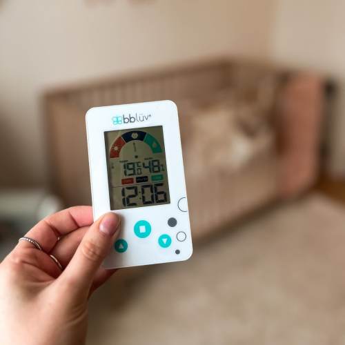 bblüv Igrö: 2 in 1 Digital Thermometer/Hygrometer - White