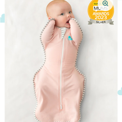 Swaddle Up™ 1.0 TOG Cotton Dusty Pink