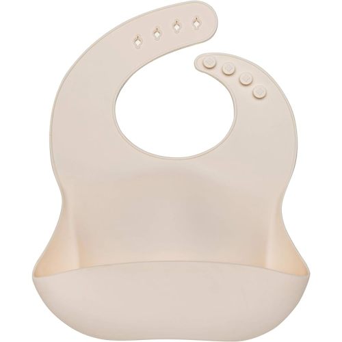 Loulou Lollipop Soft, Waterproof Silicone Feeding Bib