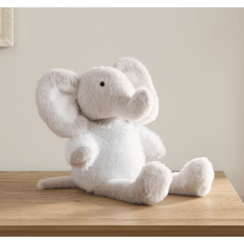Luxe Baby Plush Small Elephant with Sweater