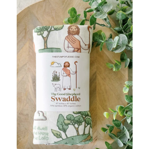 The Good Shepherd Muslin Swaddle