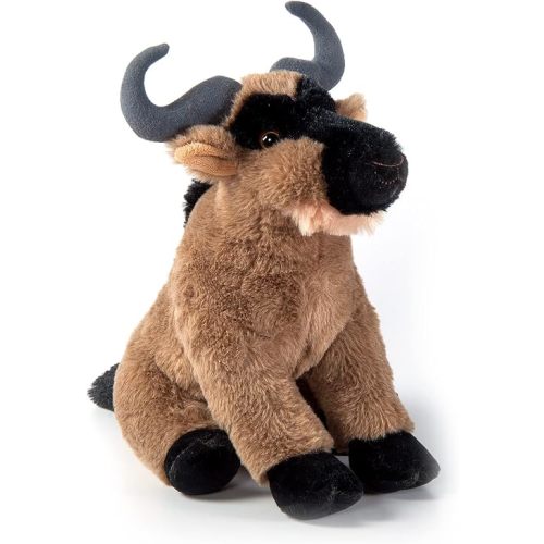 The Petting Zoo Wildebeest Stuffed Animal, Wild Onez, Kids Gifts, 12 in