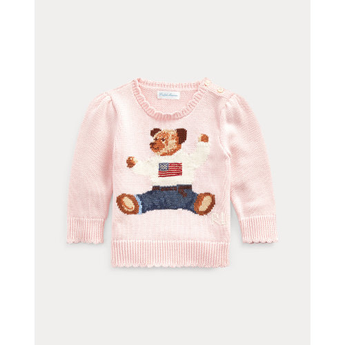 Polo Bear Cotton Sweater | Ralph Lauren