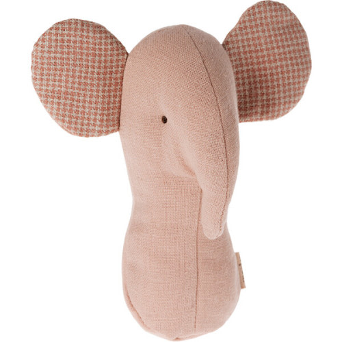 Lullaby Friend Rattles, Elephant - Rose - Maileg | Maisonette