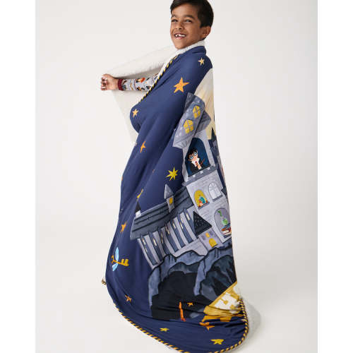 Harry Potter™ Spellbinding Studies Sherpa Large Cloud Blanket | Little Sleepies