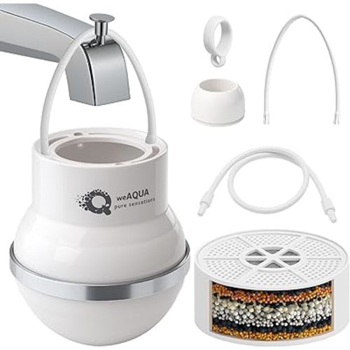 weAQUA Select Bath Filter for Tub – NO BS Filtration, Baby & Skin Safe, Fits All Tubs, Lasts 100 Baths