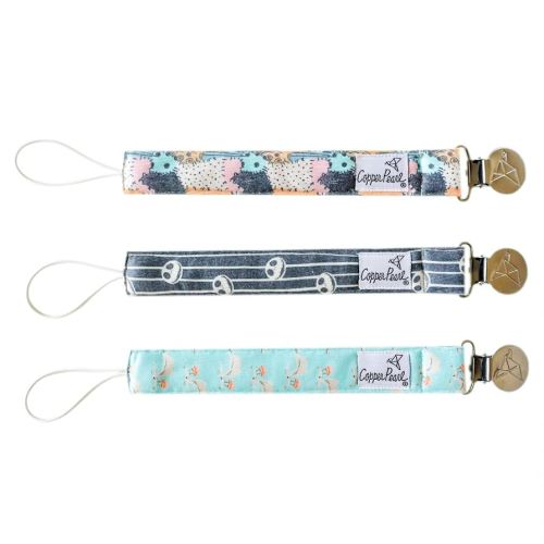 Binky Clip 3 Pack Set "Nightmare Before Christmas" by Copper Pearl