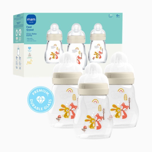 Feel Good Slow Flow Premium Glass Bottle (3 Pack)