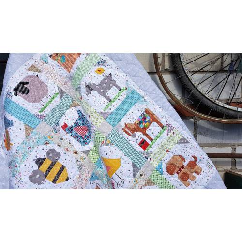 Charming Baby Quilt: Personalized Cotton Rag Quilt (40x50 inches)