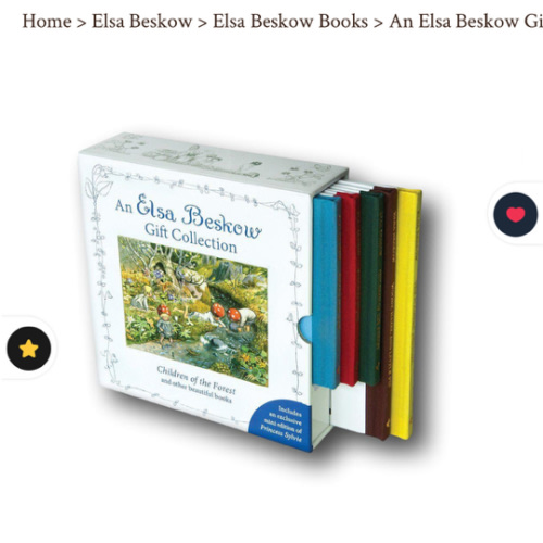 An Elsa Beskow Gift Collection: Children of the Forest and Other Beautiful Books | Book- Blue Otter Toys