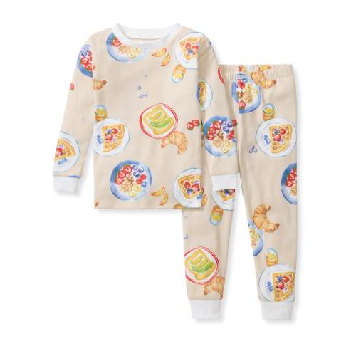 Breakfast In Bed Mommy & Me Matching Organic Two-Piece Pajamas – Burt's Bees Baby