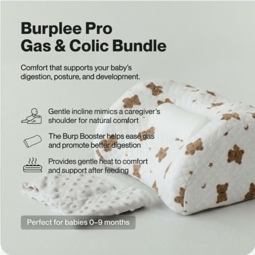 Burplee Pro Gas & Colic Bundle, snuggle bear color
